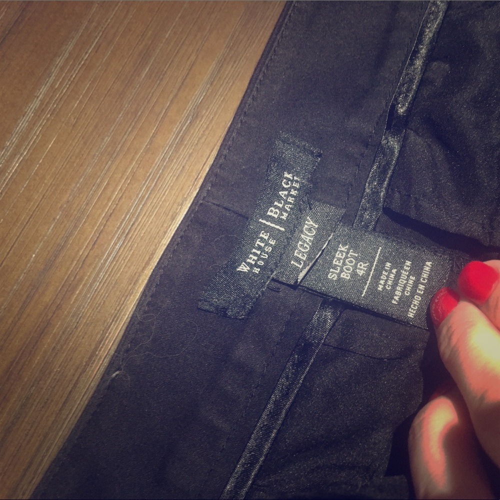 Black dress pants